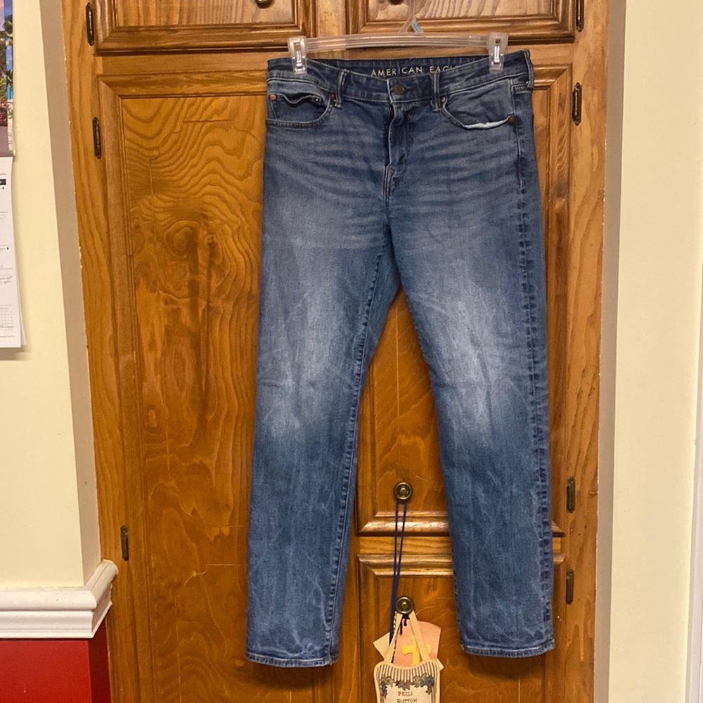 NEVER WORN Men’s American Eagle Airflex+ Original Straight Jeans